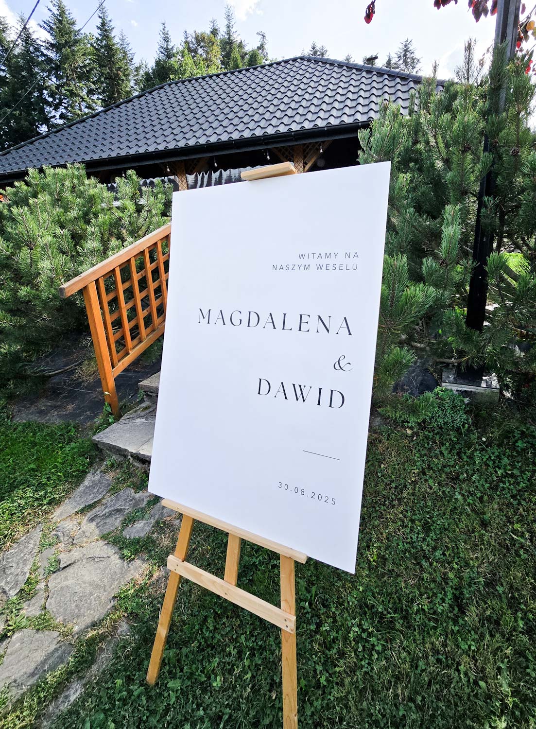 Tablica powitalna Welcome 100x70 cm