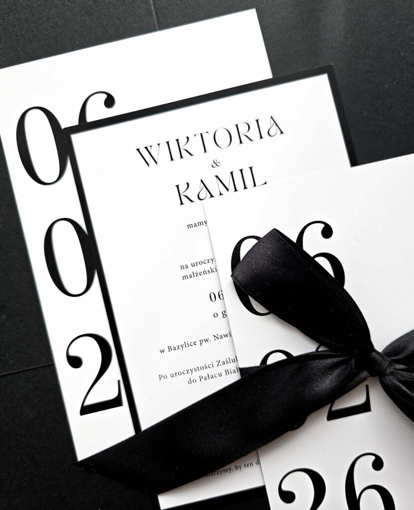 Zaproszenia ślubne ISADORA