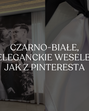Czarno-białe wesele