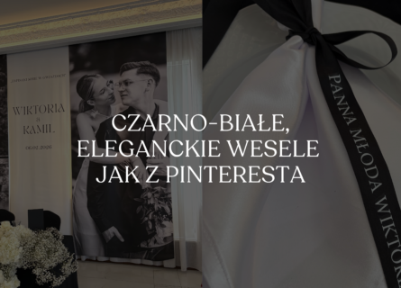 Czarno-białe wesele