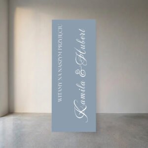 Tablica BLAIRE powitalna 150x60 cm