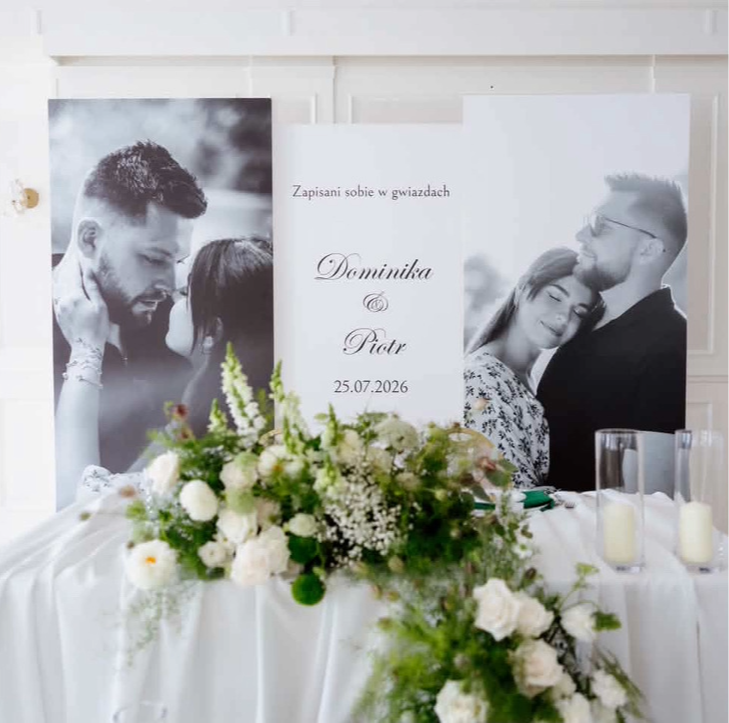 Personalizowana dekoracja weselna – Bella Busta