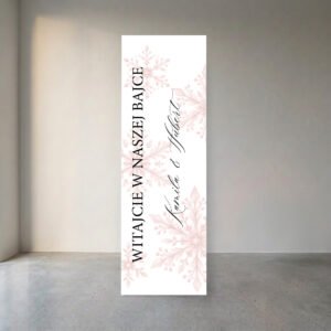 Tablica powitalna 180x60 cm