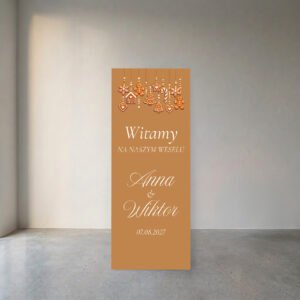 Tablica powitalna 150x60 cm